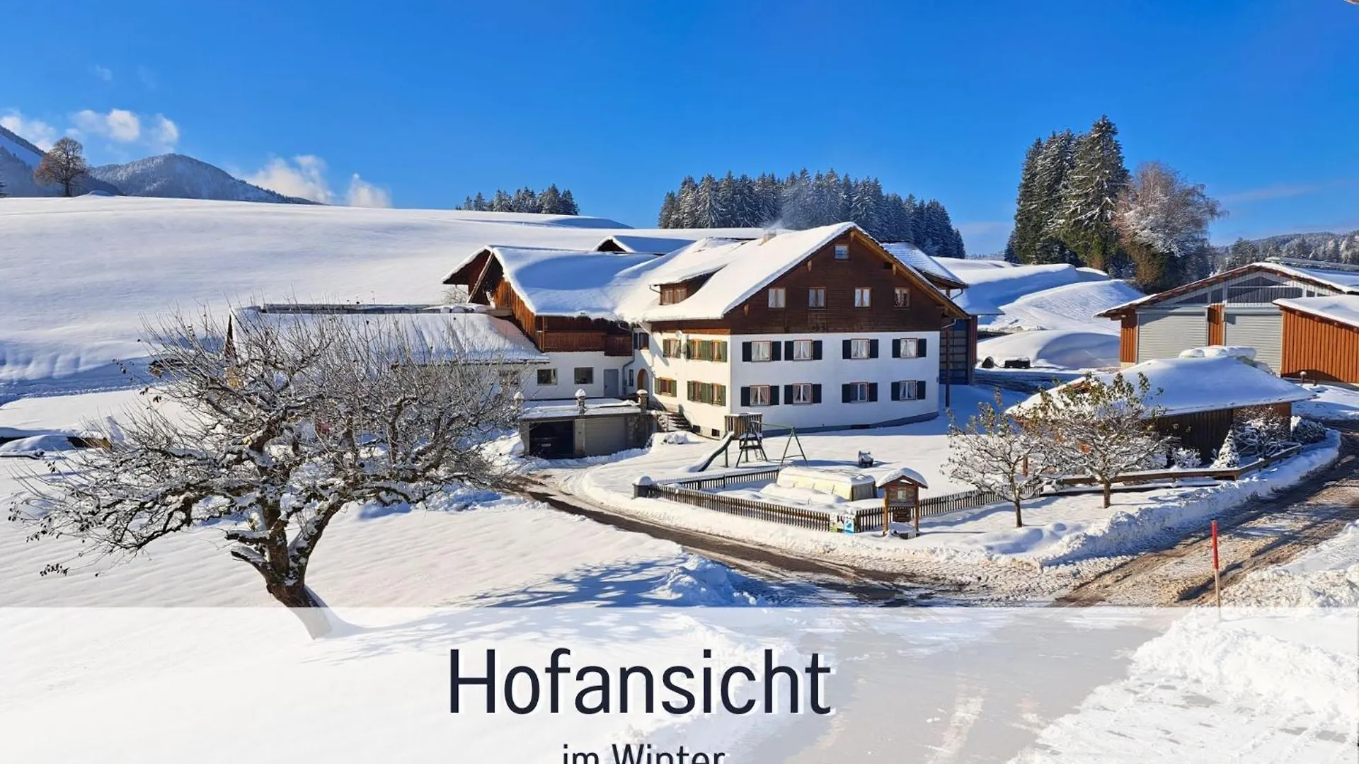 Ferienhof Eger - Entspannter Urlaub Mit Baby & Kleinkind - Wahlweise Top Modern Oder Guenstige Fewos - Ruhig Am Ende Der Strasse - Kaelbchen Fuettern - Traktor Fahren - Freie Fahrt Mit Den Hoernerbahnen In Sommersaison - E-Ladestation - E-Bike Verlei Immenstadt im Allgaeu 0*,  Germany